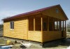 Домик  дачный из  дерева   или  бытовка   недорого  и  быстро.